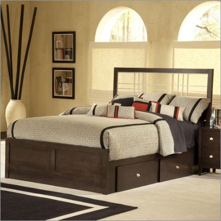 Hillsdale Furniture 1418-XXXW / 1418-XXXW /1418-XXXW Tiburon Bentwood Storage Bed