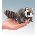 Folkmanis Mini Raccoon 5in Finger Puppet
