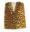 Ozdilek Velvet Bathrobe Leopard
