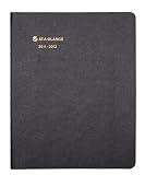 AT-A-GLANCE Recycled Monthly Planner, 9-Inch x 11-Inch, Black, 2011/2012 (70-074-05)