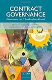 Contract governance : dimensions in law and interdisciplinary research