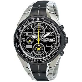 Click here to buy Pulsar Watches Pulsar Tech Gear Flight Computer 100m Water Resistant, Alarm Chronograph Mens Watch .