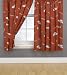 Kitchen & Housewares : CharacterWorld Disney Cars Burning Curtains Including Tie Backs, 54 Inch