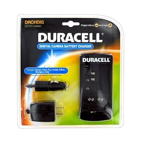 Click here to buy Duracell DRCHDIG Ultra Fast Digital Camera Battery Charger with Six Plates by Duracell.