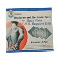 BV Medical Replacement Electrode Pads for Back Pain Tens Support Belt