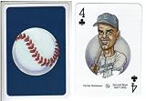 Jackie Robinson Oddball Brooklyn Dodgers Playing/Baseball Card