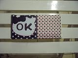 PORTE FEUILLES A DAMIER