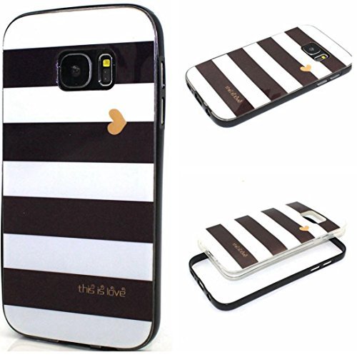 GOTD HEAVY DUTY EXTREME Premium Protection / Rugged but Slim / Shock Protective Case for Samsung Galaxy S7 (2016), Cute Pattern Back Full Flip Cover Case (#3)