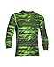 Under Armour Men's Long Sleeve Raid Tee, Large, Hyper Green/Stealth Gray/Hyper Green