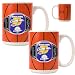 Los Angeles Lakers NBA 2pc 15oz GameBall Ceramic Mug Set 09' Finals Champ