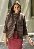 Diamond Tweed Blazer