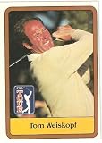 1981 Donruss Golf 47 Tom Weiskopf Pga Tour(RC - Rookie - Golf Cards)