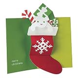 Review MoMA 63954 / Sabuda Christmas Stocking Pop Up Cards