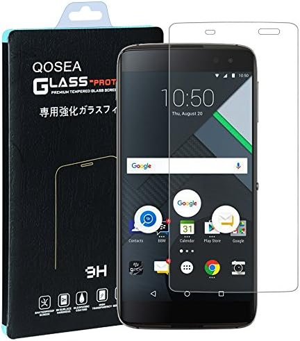 BlackBerry DTEK60 Screen Protector, Qosea Ultra-thin 9H Hardness Crystal Clear Scratch Resistant Tempered Glass Screen Protector for BlackBerry DTEK60 Smartphone