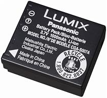 Panasonic CGA-S007A/1B Rechargeable Lithium Ion Battery for Panasonic DMC-TZ1-Series Digital Cameras