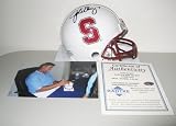 John Elway Autographed/Hand Signed Stanford Mini Helmet