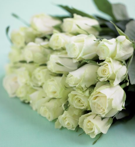 Flowers by Post - 24 White Roses