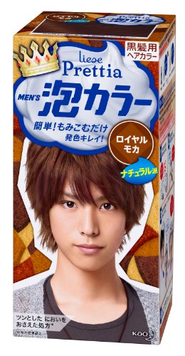 リーゼプリティア メンズ泡カラー ロイヤルモカ