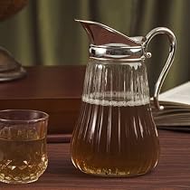 HOME ACCENTS PITCHER W/ICE GUARD