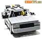 BTTF DeLorean DMC-12 V4.0 - Custom LEGO Model