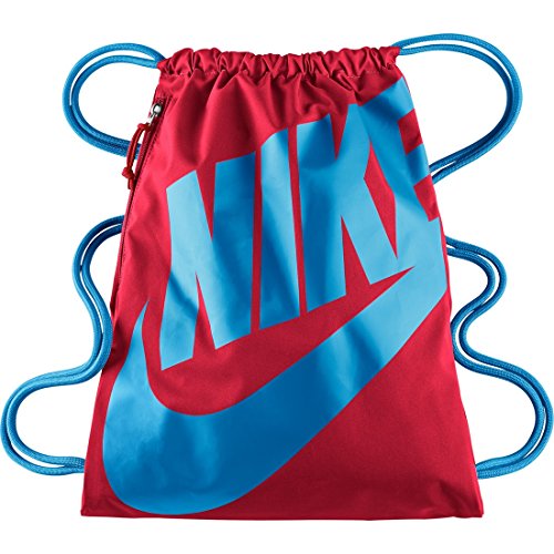 Nike Heritage Drawstring Gymsack Backpack Bag, 400 Denier Sport Bookbag