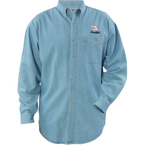 Buy Chase Authentics Dale Earnhardt Long Sleeve Denim Shirt by Chase Authentics