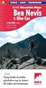 Ben Nevis and Glen Coe (British Mountain Map)