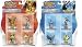 Pokemon TFG Next Quest Trading Figure Miniature Game Set of Both Starters (Riptide & Flamethrower)