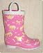 Hatley - Kid's Pink with Horses Rain Boots