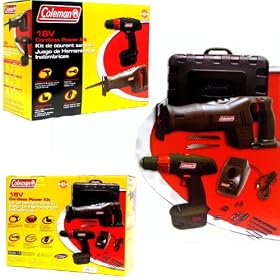 Coleman Grn Blk 18V Drill Saw by Coleman