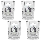Los Angeles Kings NHL 4pc Square Shot Glass Set
