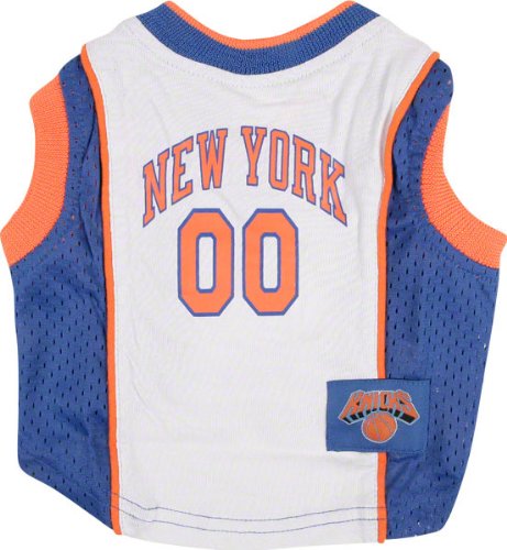 NBA Pet Mesh Tank Top, Medium, New York Knicks