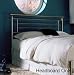 Full Size Metal Headboard - Chatham Contemporary Design in Satin Finish