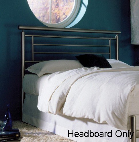 Full Size Metal Headboard - Chatham Contemporary Design in Satin Finish
