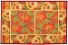 Laser Printed Split Bamboo Sunflowers 3' x 5' Veranda Rug
