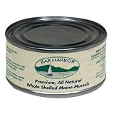 Review Bar Harbor 00102 / Bar Harbor All Natural Whole Shelled Mussels, 6.5-Ounce Cans (Pack of 12)