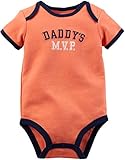 カーターズ Carter's ボディスーツ 半袖 綿100% Daddy's MVP Bodysuit 9M (67-72cm)
