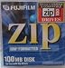 FujiFilm IBM Formatted 100MB ZIP Disk Diskette - For use in Iomega and Compatible ZIP 100 Drives