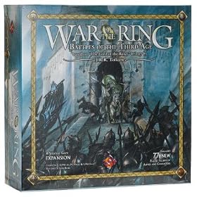 Board Game War of the Ring Battles of the Third Age Expansion by Fantasy Flight Games