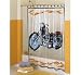 Easy Rider Shower Curtain and Hooks