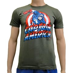 Captain America Logoshirt T-Shirt S-XXL