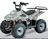 110cc Automatic ATV Quad - Army Camo W/Remote Control & Rack Model ATA-110B3