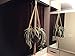 SHORT Macrame Plant Hanger SAND NO BEADS 35