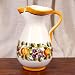 Artisan Fruit-Decor Sangria Pitcher