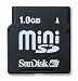 SanDisk miniSD�J�[�h 1GB SDSDM-1024-J60M