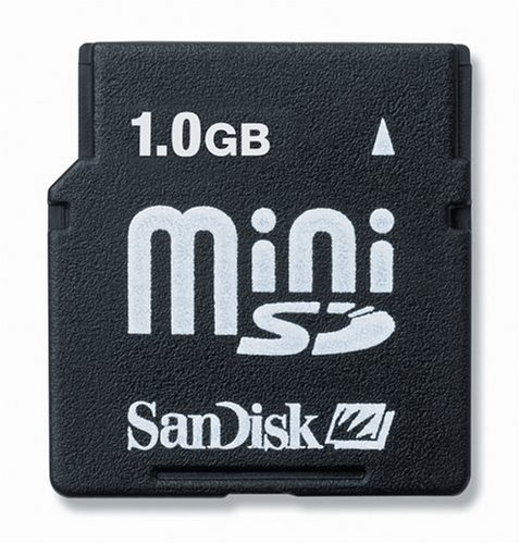 SanDisk miniSDカード 1GB SDSDM-1024-J60M