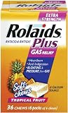 Rolaids Plus Gas Relief SoftChews Tropical Fruit, 36 Count Box Rolaids Plus Gas Relief SoftChews Tropical Fruit, 36 Count Box