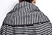 ellazhu Women Fashion Stripe Lapel Raglan Sleeve Coat Outwear OneSize GY254
