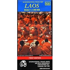 Laos (Travel Reference Map)