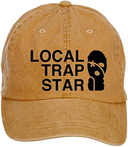 Wulagui Local Trap Star Washed Adjustable Baseball Cap